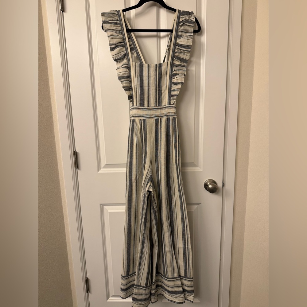 Nordstrom Ella Moss Indigo Striped Dress